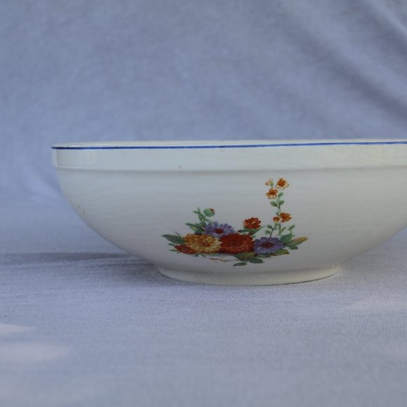 Other - 1940's Vintage Universal Cambridge oven proof floral mixing bowl